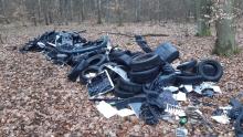 „Leśny śmieciarz” zidentyfikowany i ukarany