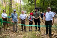 Otwarcie pieszego szlaku turystycznego z okazji 100-lecia Lasów Państwowych